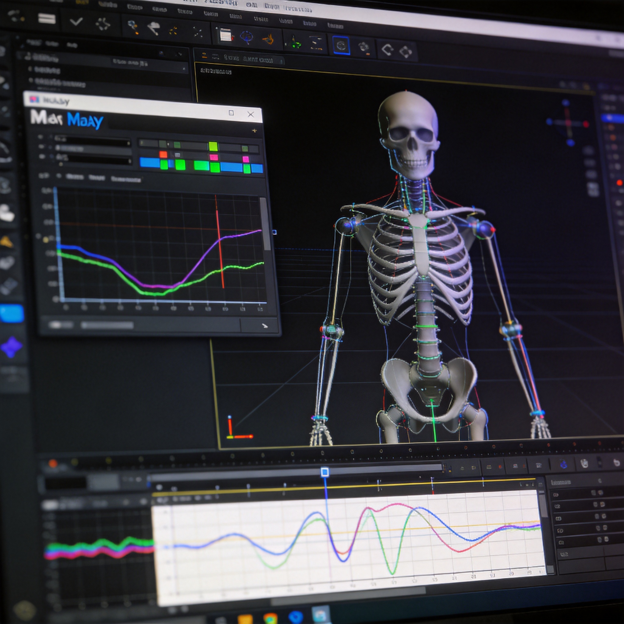 Autodesk Maya界面截图2